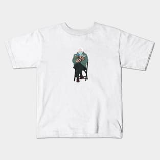 Cold Bernie with his friends Kids T-Shirt
